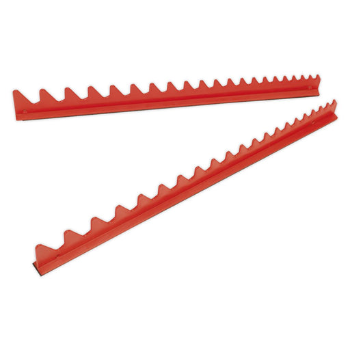 Sealey Sharks Teeth Spanner Rack Magnetic 2pc WR02 Sealey  - Dynamic Drive