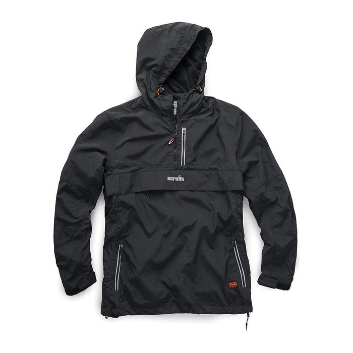 Scruffs Over-Head Jacket Black S Scruffs  - Dynamic Drive