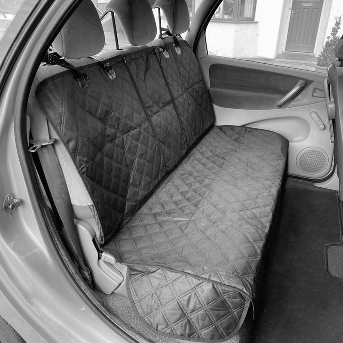 Genuine AA Rear Padded Quilted Rear Seat Protector Dog Pet Hammock Protection AA  - Dynamic Drive