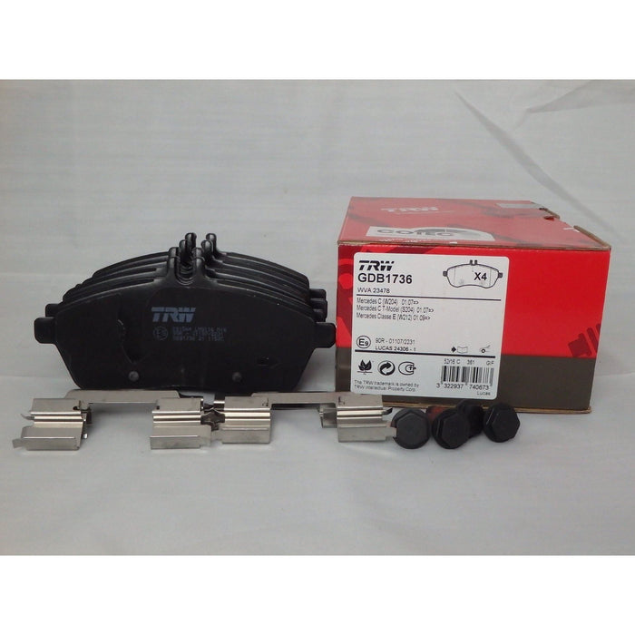 Genuine TRW Brake Pads (Front) (R90) GDB1736