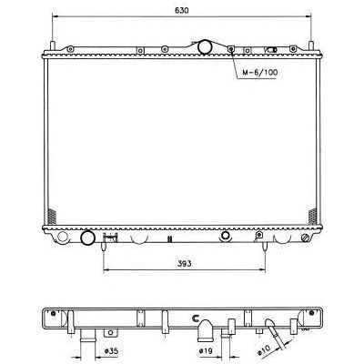 NRF Radiator 509517