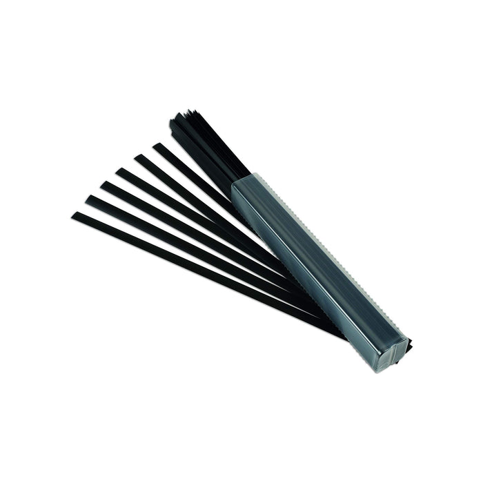 Power-Tec PP Flat Black Strips 11mm 50pc 91331