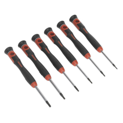 Sealey Precision Security TRX-Star* Driver Set 6pc AK97304 Sealey  - Dynamic Drive