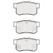 Apec Brake Pads Rear Fits Fiat Sedici Apec  - Dynamic Drive