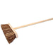 Cleenol Stiff Bristle Wooden Broom Head & Handle - 12in. Cleenol  - Dynamic Drive