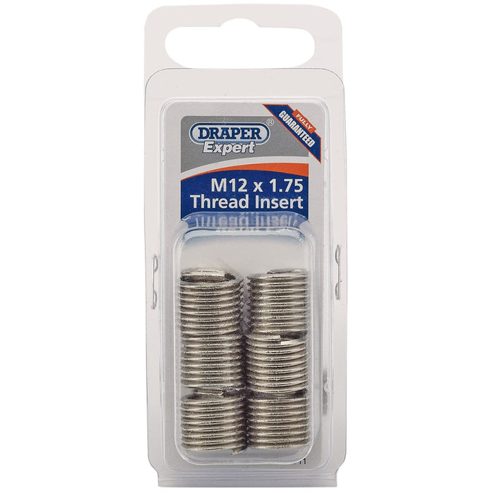 Draper Metric Thread Insert Refill, M12 x 1.75 (Pack of 6) 21711