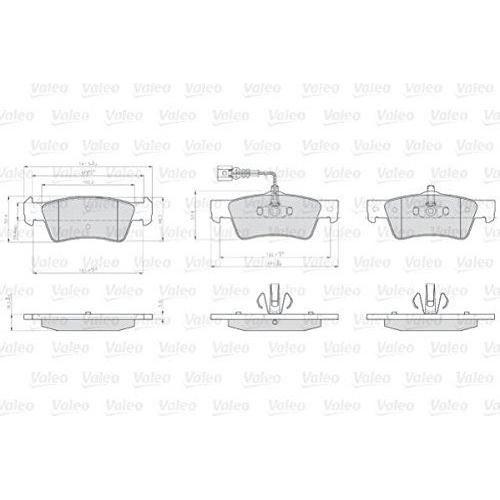 Genuine Valeo Lcv Brake Pads Fits Valeo  - Dynamic Drive