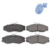 Genuine Blue Print Brake Pads (Front) (R90) fits Nissan 1495951 Blue Print  - Dynamic Drive