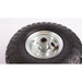 10" Pneumatic 4.10 /3.50-4 Sack Truck Trolley Wheelbarrow Jokey Wheel 20mm Bore Crusader  - Dynamic Drive