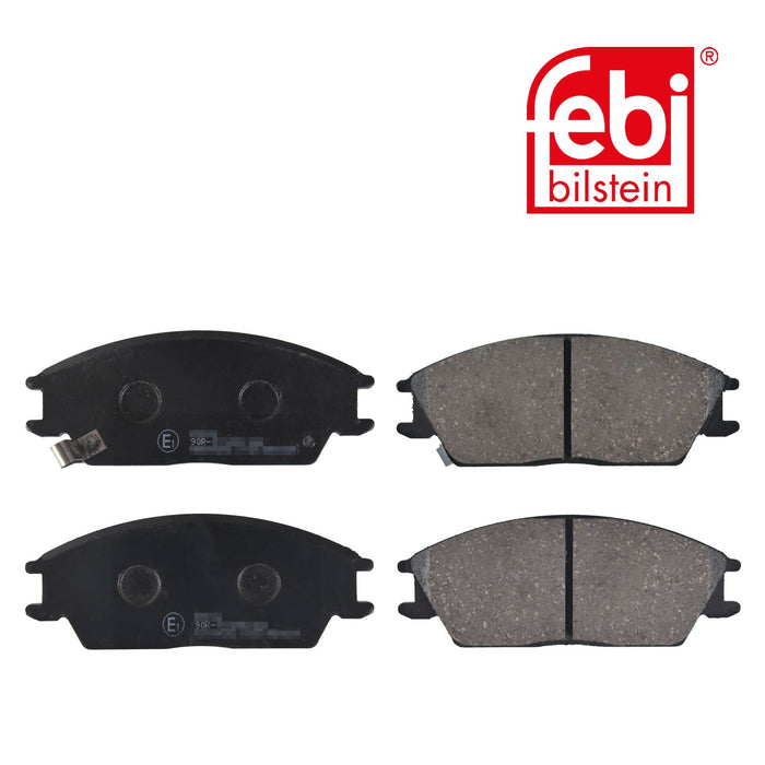 Genuine FEBI Front Brake Discs & Pads Set Vented for Hyundai Accent Febi Bilstein  - Dynamic Drive