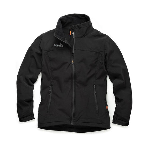 Scruffs Women's Trade Softshell Jacket Black Size 8 Scruffs  - Dynamic Drive