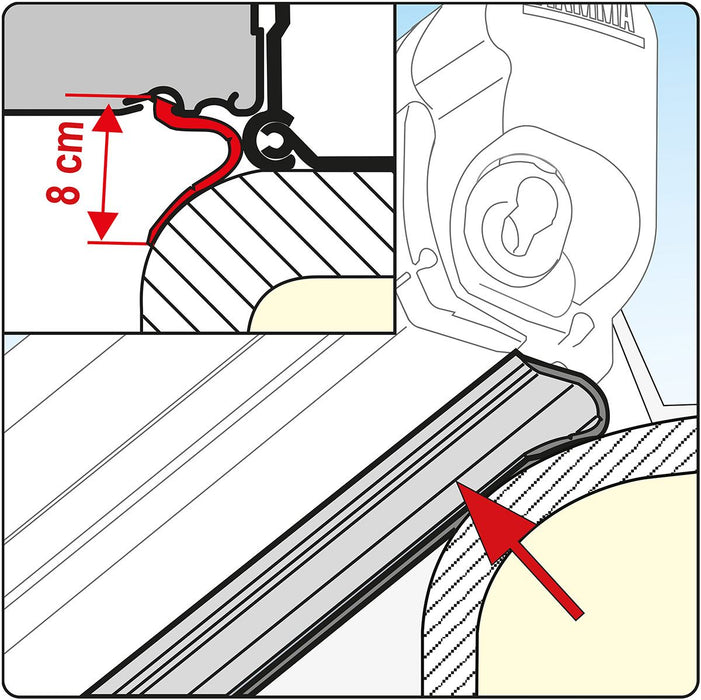 06299-01- RAIN GUARD LOWER 20M