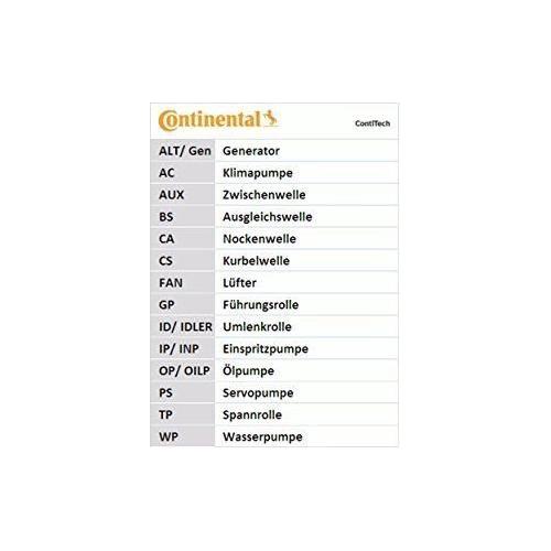 Genuine Continental ContiTech Timing Belt Kit fits Vauxhall Astra Cavalier 1.7D ContiTech  - Dynamic Drive
