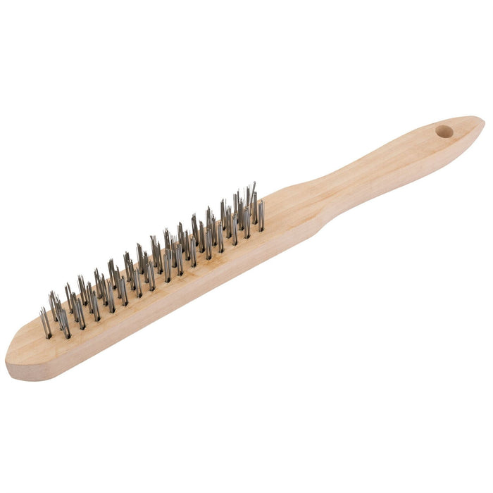 Draper 3 Row Wire Scratch Brush 68710 Draper  - Dynamic Drive