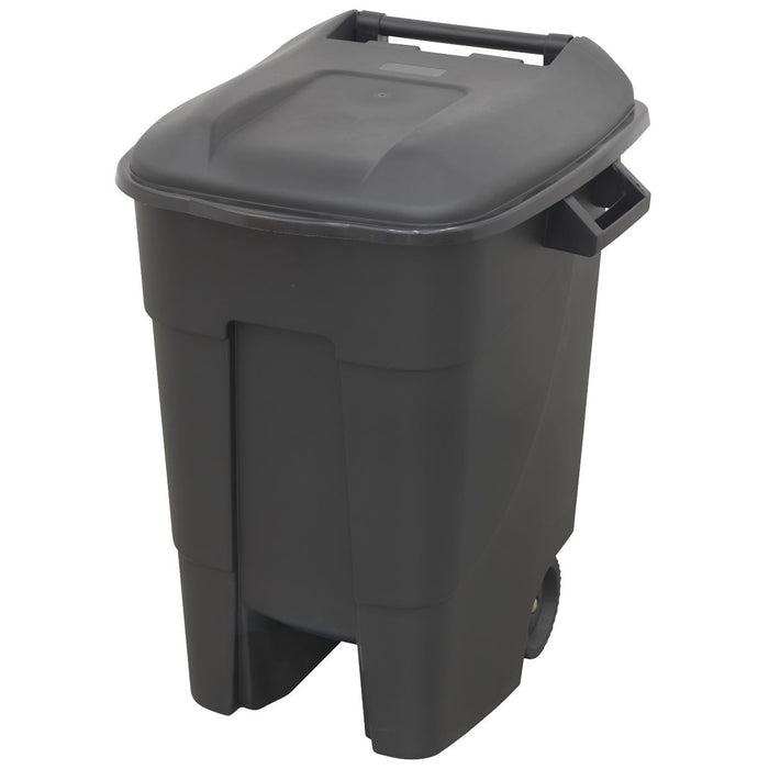 Sealey Refuse/Wheelie Bin 100L Black BM100