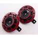 High Quality Hella Upgrade Horn Kit Super Dual Tone Red Horns with 12v Relay Kit Hella  - Dynamic Drive