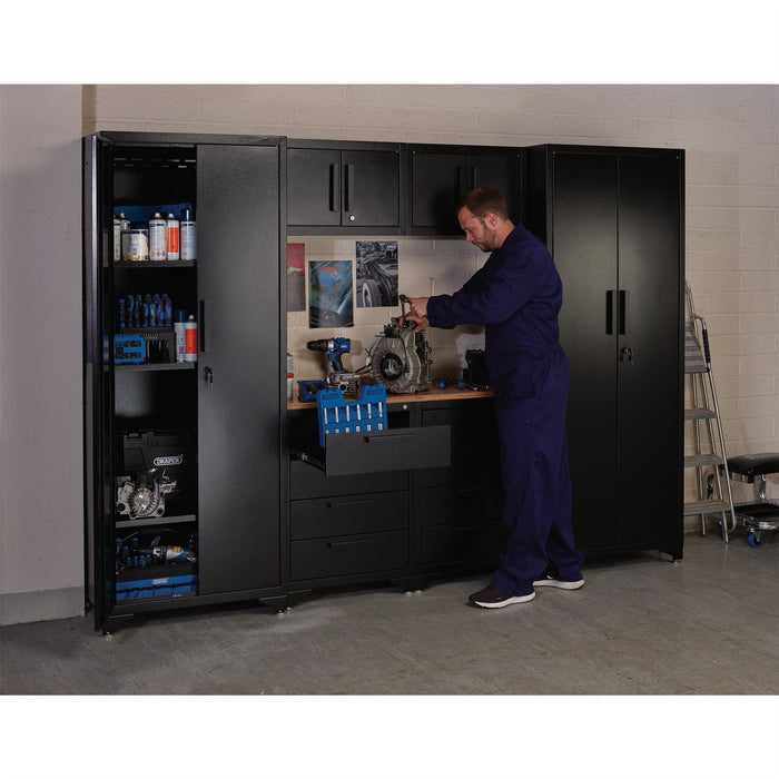 Draper Double Garage Workstation 40086