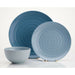 Flamefield Shades of Blue 12 Piece Camping Caravan Melamine Dinner Set SB01112 Flamefield  - Dynamic Drive