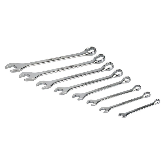 Silverline Whitworth Spanner Set 8pce 1/8 - 9/16"