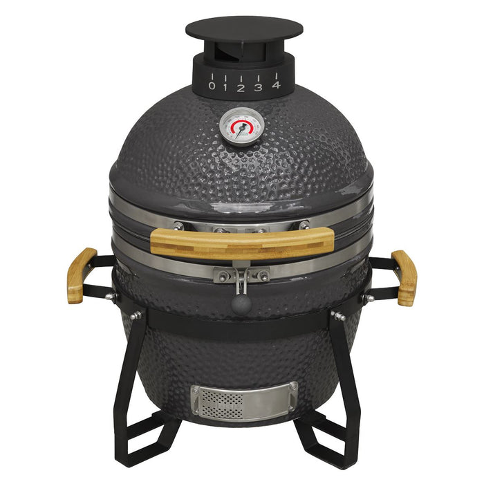 Dellonda Deluxe 16"(40cm) Ceramic Kamado Style BBQ DG158 Dellonda  - Dynamic Drive