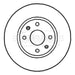 Genuine Borg & Beck Brake Disc Pair fits Hyundai i20 ESP 09 BBD4822 Borg & Beck  - Dynamic Drive