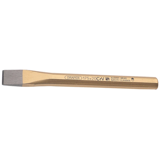 Draper Octagonal Flat Cold Chisel, 20 x 175mm 51570 Draper  - Dynamic Drive