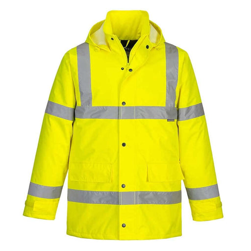 Portwest Hi-Vis Traffic Jacket - Yellow - XXX Large Portwest  - Dynamic Drive