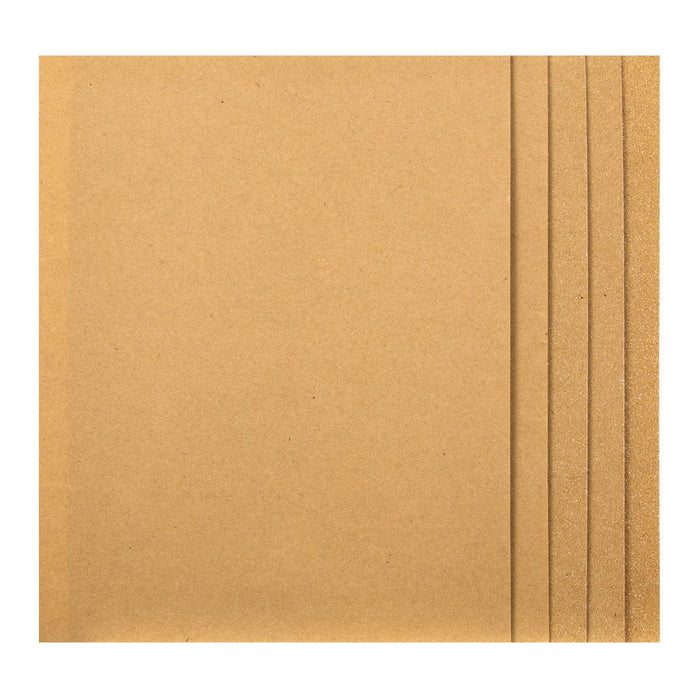 Sealey Glasspaper 280 x 230mm Assorted Pack of 5 CGA Sealey  - Dynamic Drive