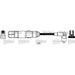 Valeo Ignition Leads Set 346373 Automotive Part Valeo  - Dynamic Drive