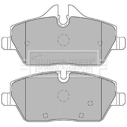 Genuine Borg & Beck Front Brake Pads fits BMW i3 Electric 0813 BBP2446 Borg & Beck  - Dynamic Drive