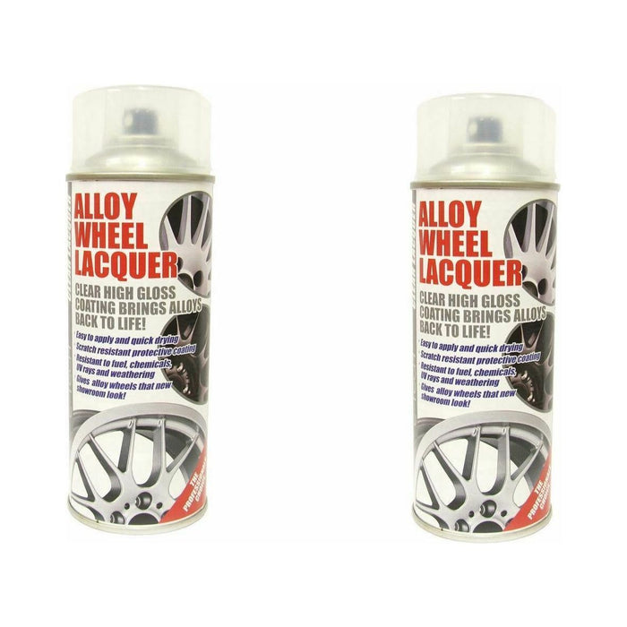 2X E-Tech Alloy Wheel Lacquer 400ml - Chip Resistant