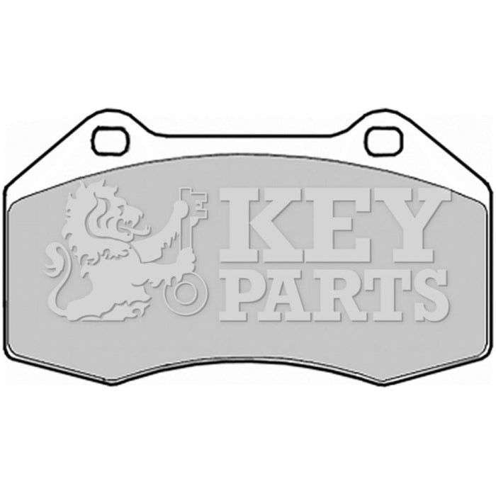 Genuine Key Parts KBP1909 Front Brake Pads (Brembo)