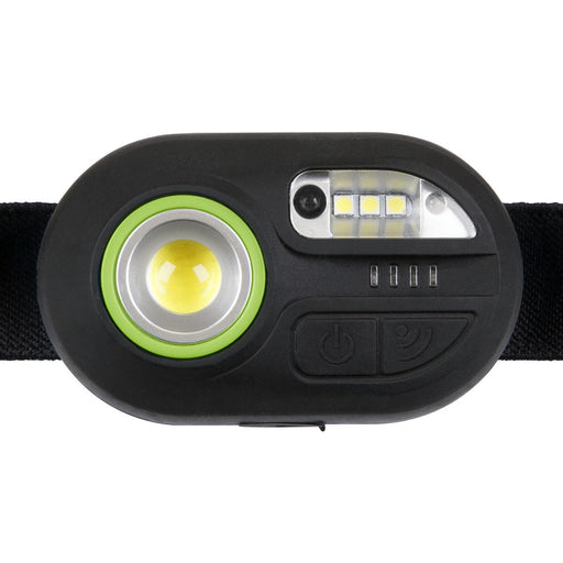 Sealey Rechargeable Headlight with Sensor 3W COB & 1W SMD LED HT300R Sealey  - Dynamic Drive