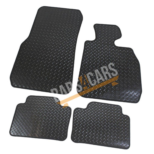 Fully Tailored Black Rubber Car Mats for Bmw F30/F31 3 Series Feb 12> Set of 4 UKB4C  - Dynamic Drive