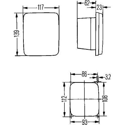 Hella Direction Indicator Halogen 12/24V 2BA 005 200-311 Hella  - Dynamic Drive