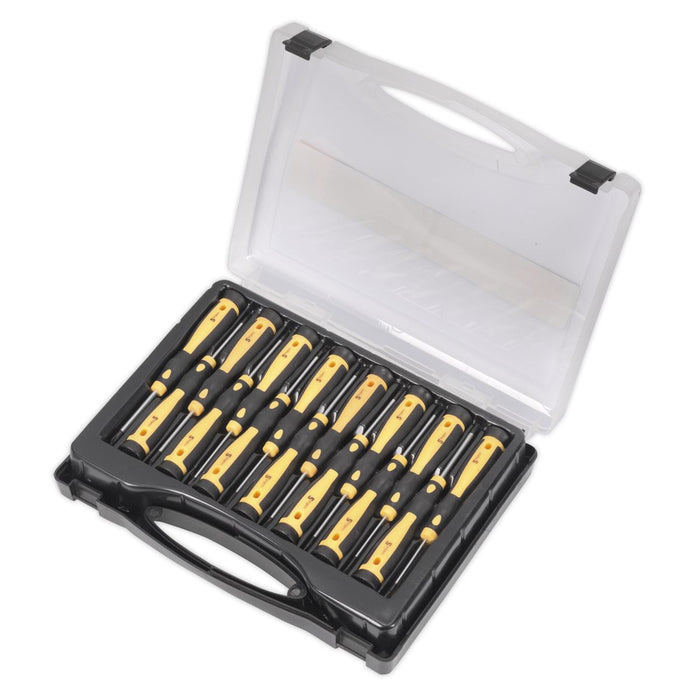 Sealey Precision Screwdriver Set 15pc