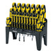 Draper Soft Grip Screwdriver and Bit Set, Yellow (47 Piece) 16824 Draper  - Dynamic Drive