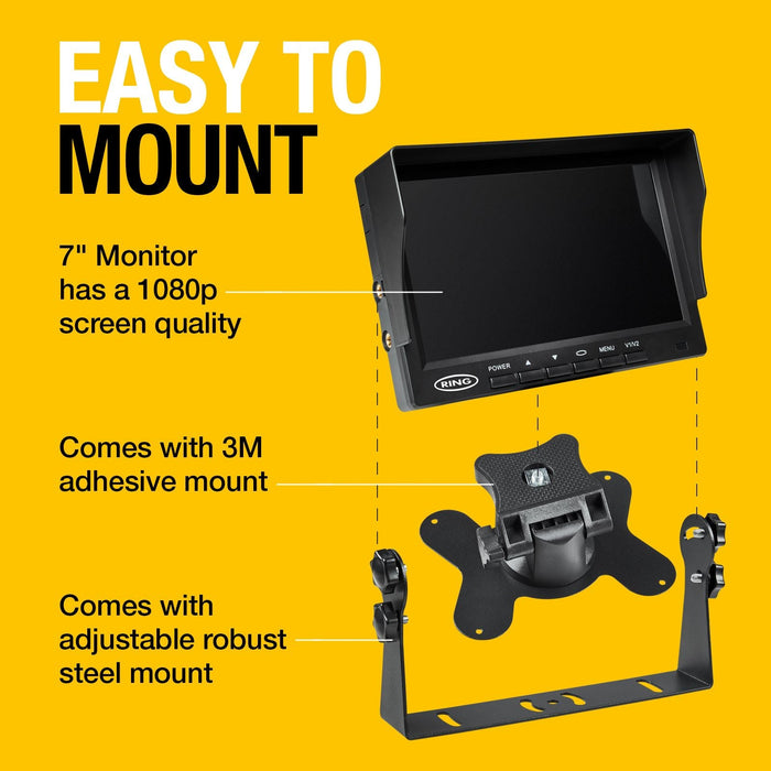 Ring 7 Reversing Camera System - RCS700N