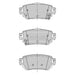 Genuine Borg & Beck Rear Brake Pads fits Nissan Qashqai J11 1113 BBP2498 Borg & Beck  - Dynamic Drive