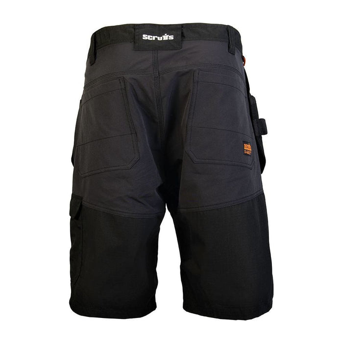 Scruffs Trade Flex Holster Shorts Black 38" W