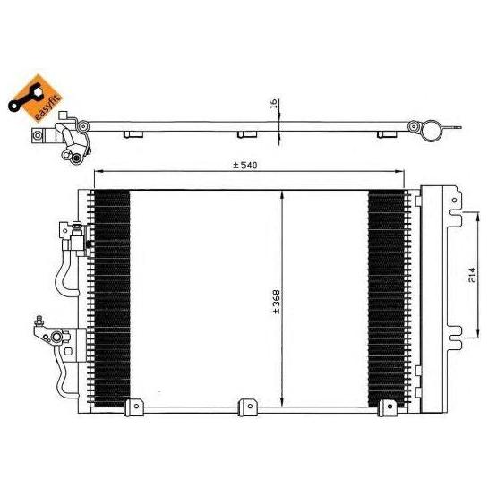 NRF Condenser 35555