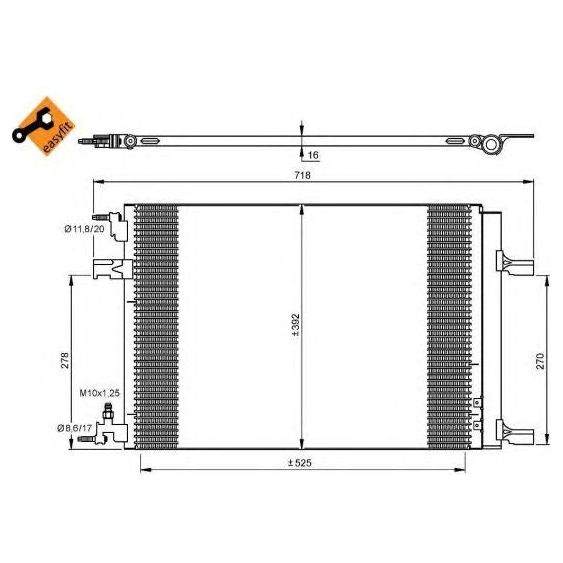 NRF Condenser 35918