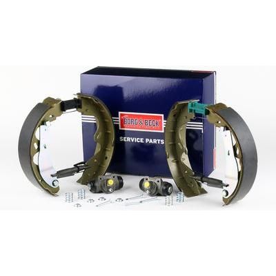 Genuine Borg & Beck Brake Shoe Kit fits Nissan Terrano 02 BBS1143K