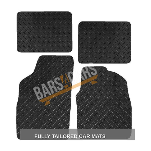 Tailored Rubber Mats for Fiat Panda 06-12  2006 2007 2008 2009 2010 2011 2012 UKB4C  - Dynamic Drive