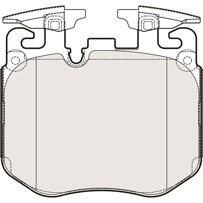 Apec Brake Pads Front Fits BMW 6 Series 7 8 X5 Rolls Royce Phantom