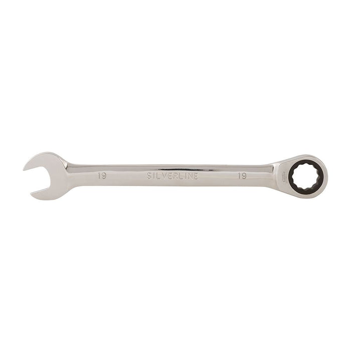 Silverline Fixed Head Ratchet Spanner 19mm