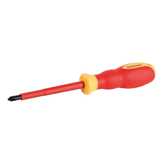 Silverline VDE Soft-Grip Electricians Screwdriver Phillips PH2 x 100mm