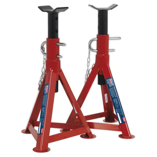 Sealey AXLe Stands (Pair) 2.5 Tonne Capacity per Stand AS2500 Sealey  - Dynamic Drive