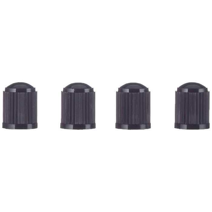 Wot-Nots Car Dust Caps - Black Plastic - Pack Of 4 Wot-Nots  - Dynamic Drive