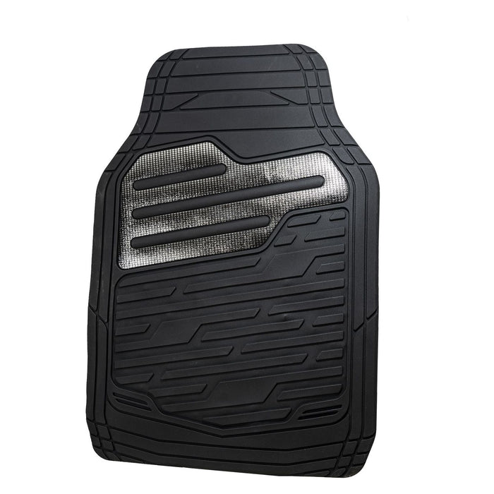 Heavy Duty Rubber Floor Mats Set with Carbon for Seat Ibiza Leon Toledo Alhambra UKB4C  - Dynamic Drive